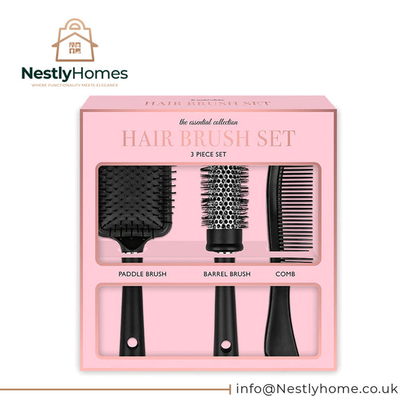 Hair Brush Set 3pce
