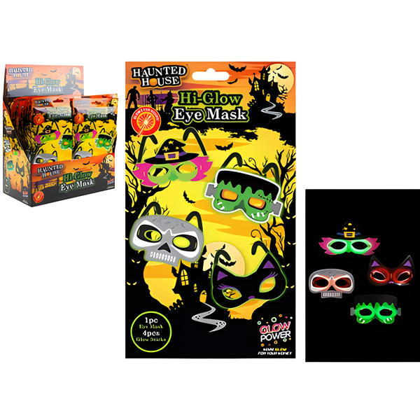 HALLOWEEN DESIGN GLOW MASK