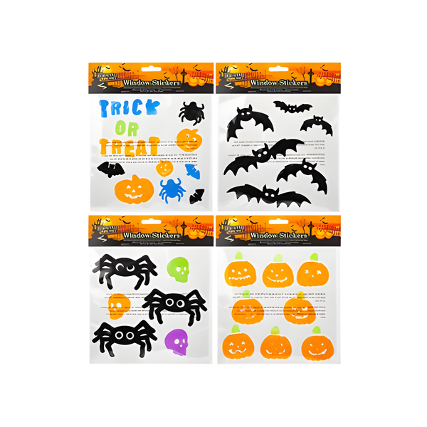 HALLOWEEN GEL WINDOW STICKERS (001875)