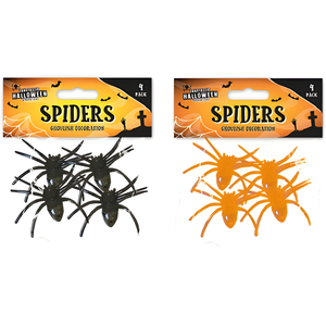 HALLOWEEN GLITTER SPIDERS 4