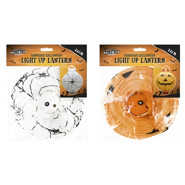 HALLOWEEN LIGHT UP INDOOR LANTERN