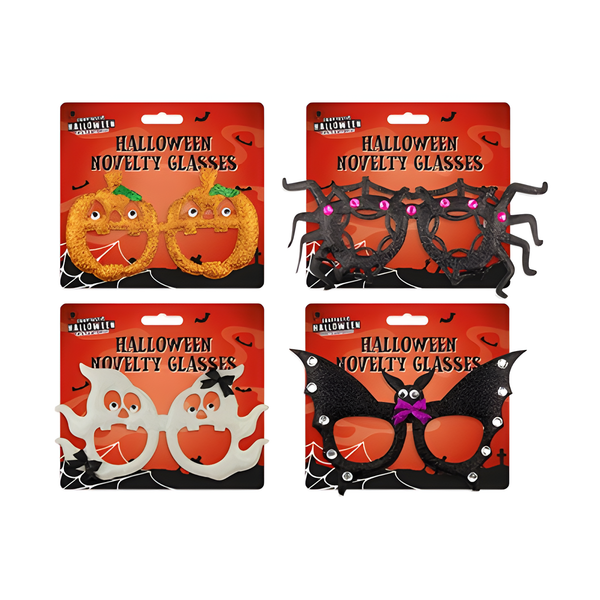HALLOWEEN NOVELTY GLASSES