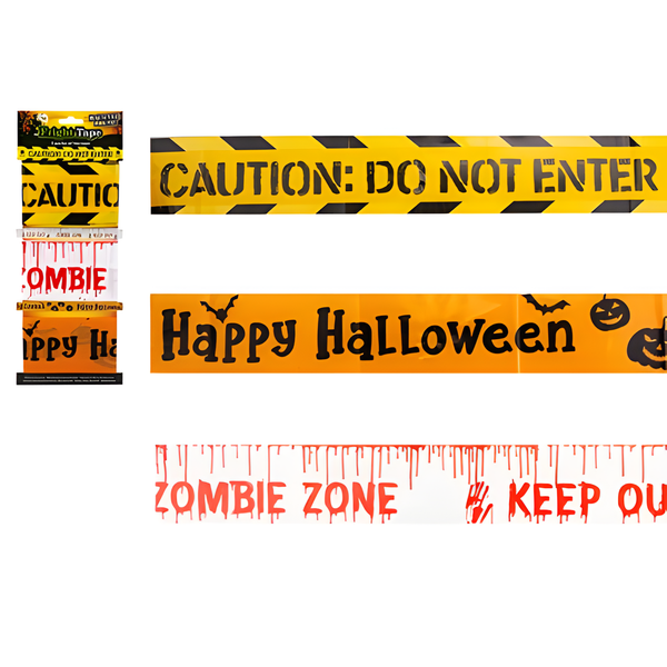 HALLOWEEN PRINTED FRIGHT TAPE
