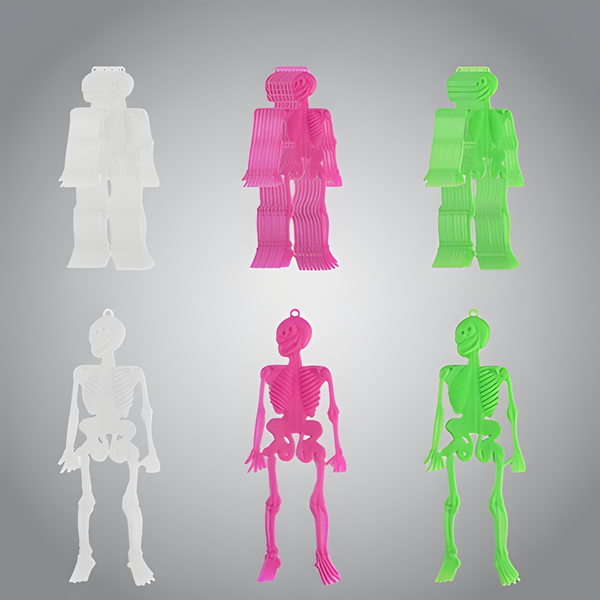 HALLOWEEN SKELETONS (PACK OF 12)