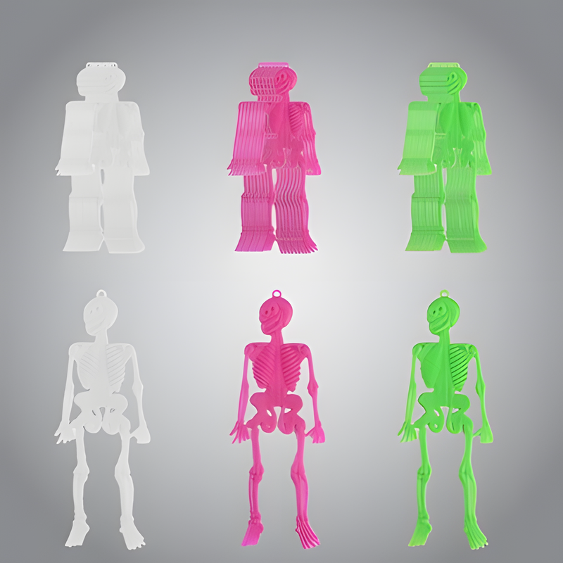HALLOWEEN SKELETONS (PACK OF 12)