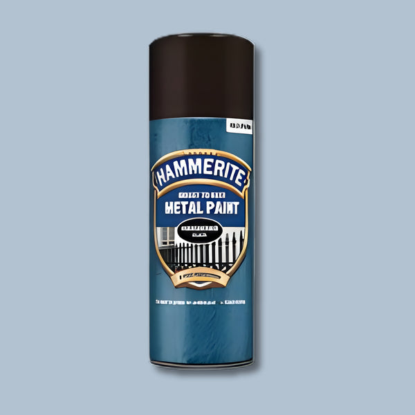 Hammerite Metal Paint Hammered Black 400Ml