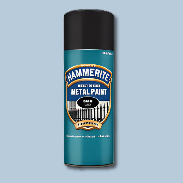 Hammerite Metal Paint Satin Black 400Ml
