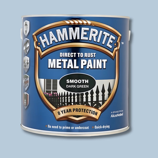 Hammerite Metal Paint Smooth Dark Green 250Ml