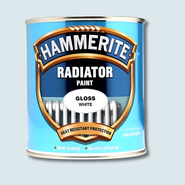 Hammerite Radiator Enamel Gloss White 500Ml