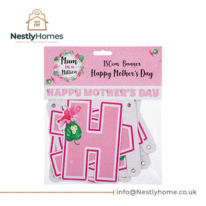 Happy Mothers Day Banner 180cm