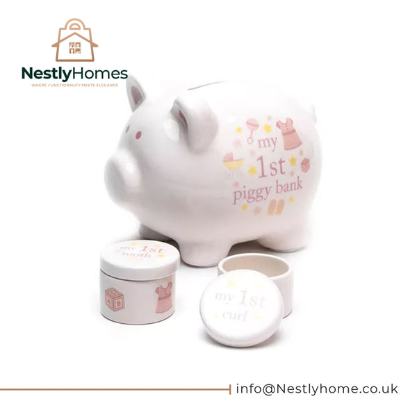 Hello Baby Piggy Box Set 'Baby Girl'