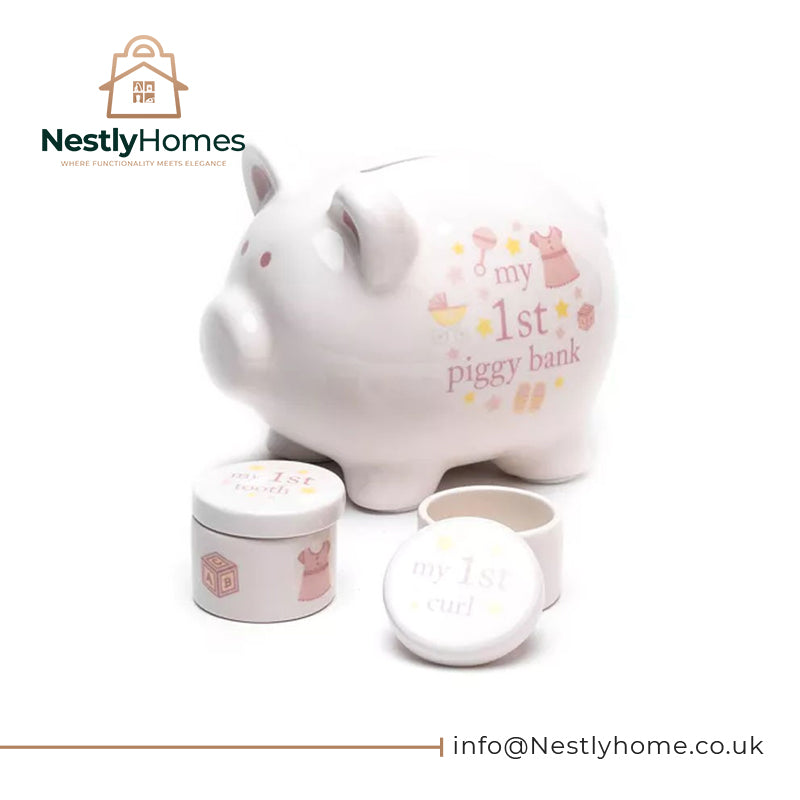Hello Baby Piggy Box Set 'Baby Girl'