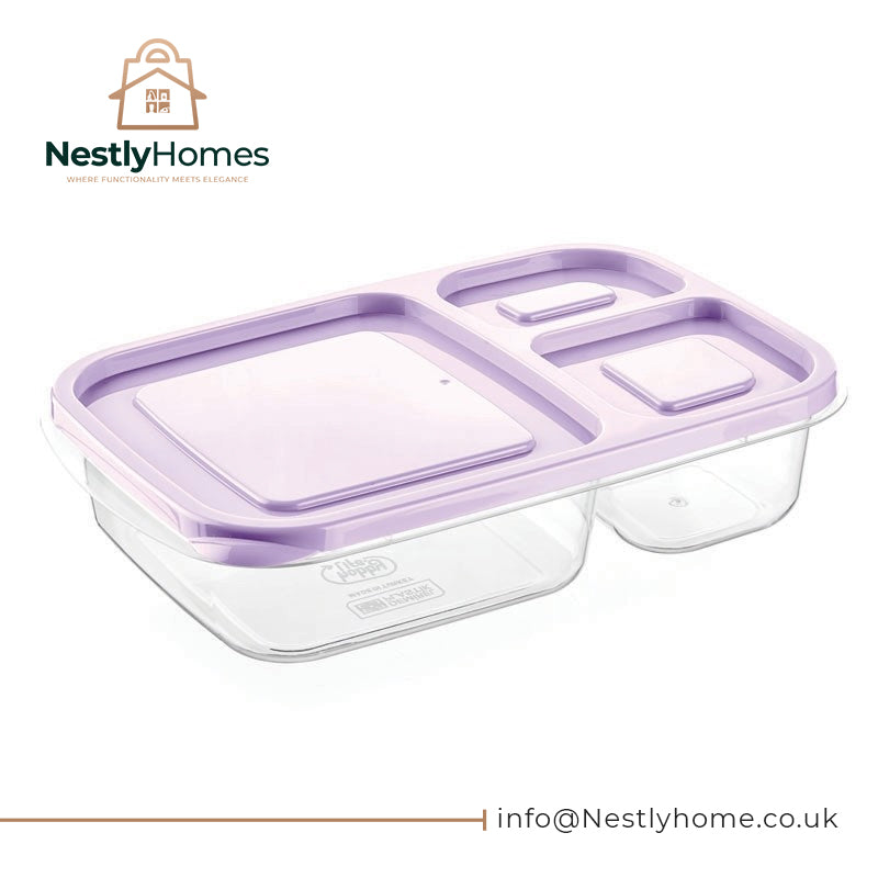 Hobby Three Divided Food Box
