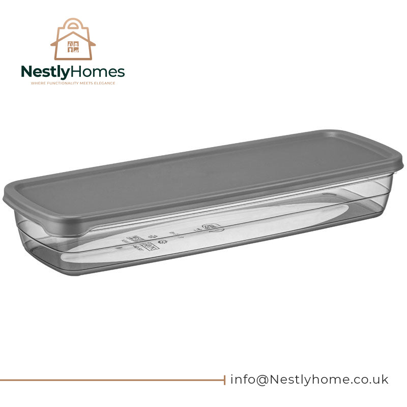 Hobby Trend Rect Long Flat Food Saver 1.3 Ltr