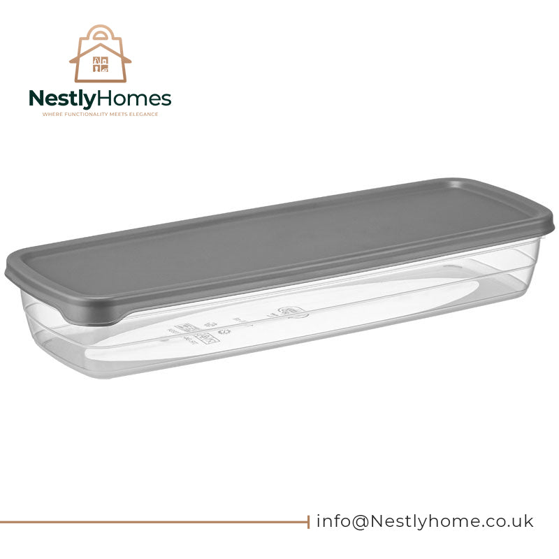 Hobby Trend Rect Long Flat Food Saver 1.3 Ltr