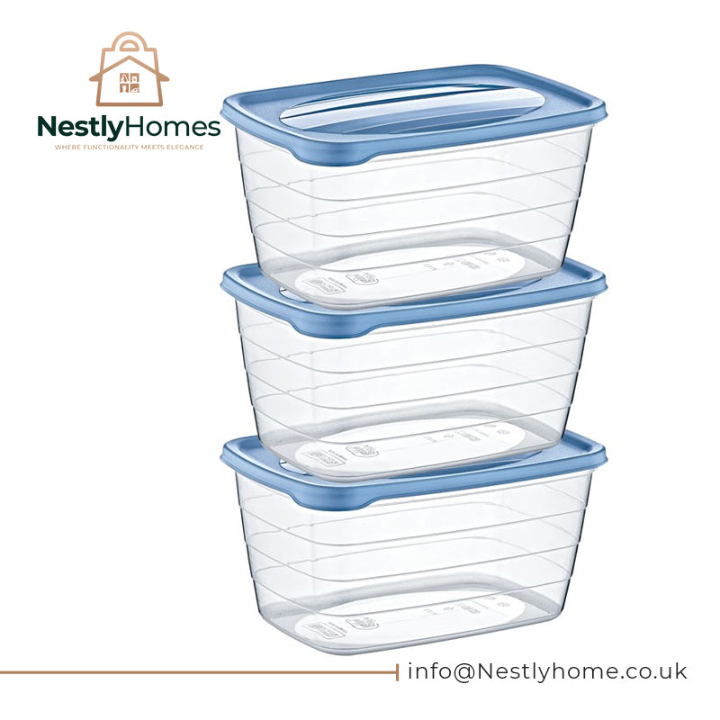 Hobby Trend Tall 3 Rect Food Saver 1.15ltr