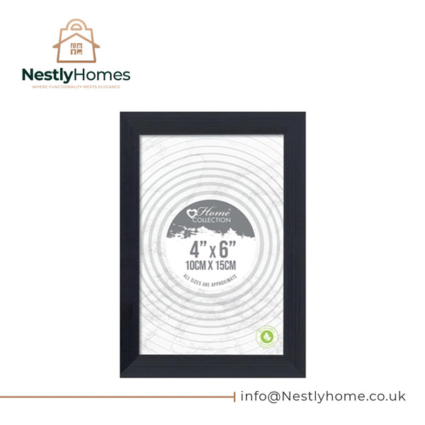 Home Collection Black Frame 4x6inch