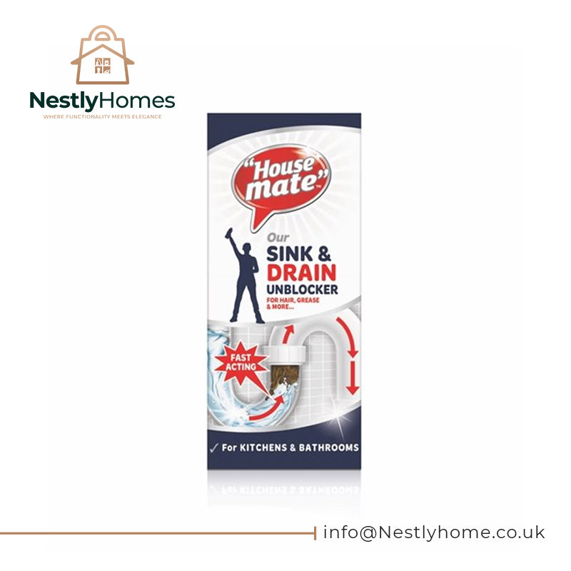 House Mate Sink &amp; Drain Unblocker 500ML Each
