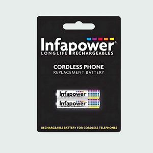 Infapower Rechargeable Aaa 2 Cordless Phone