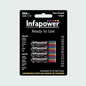 Infapower Rechargeable Aaa 550