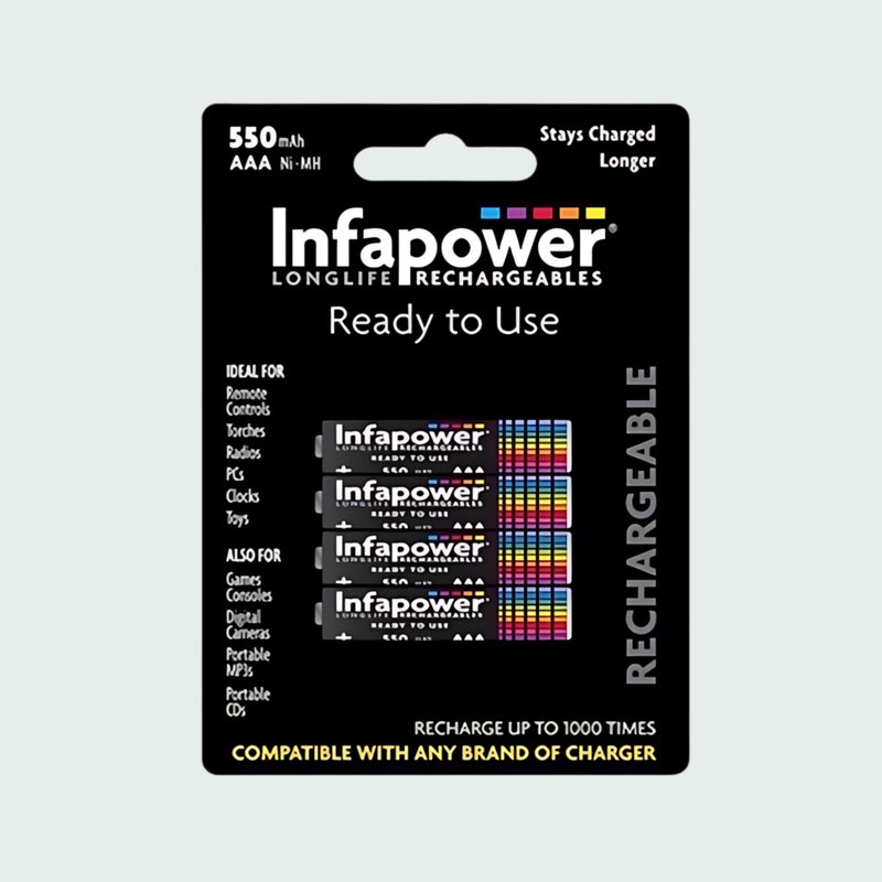 Infapower Rechargeable Aaa 550