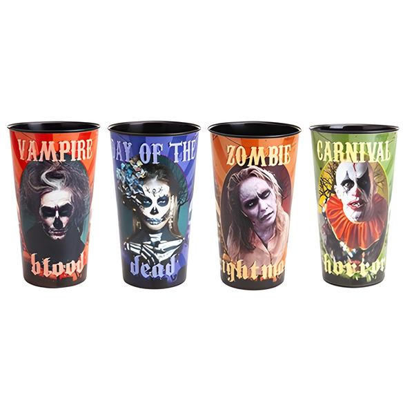 JUMBO HALLOWEEN DRINK CUP ASSORTED