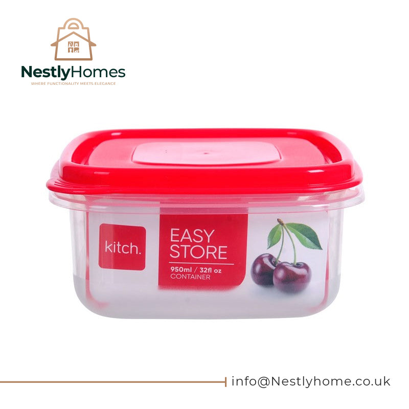 Kitch Easy Store Square Container 950ml