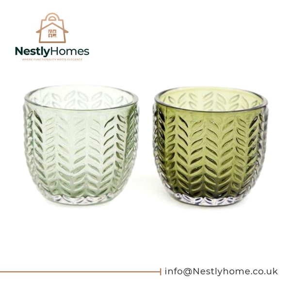 Leaf Tealight Holder 5.5x6.5cm
