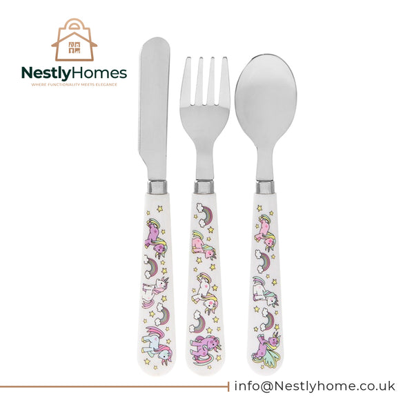 Little Stars Unicorn Cutlery Set