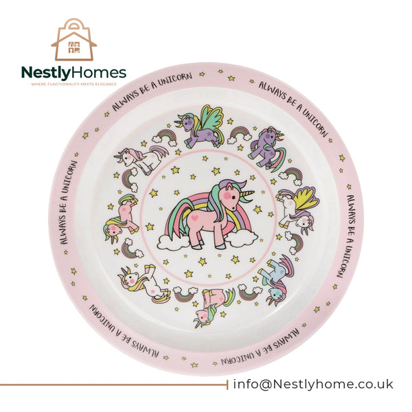Little Stars Unicorn Plate
