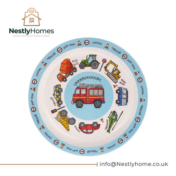 Little Stars Vehicles Plate