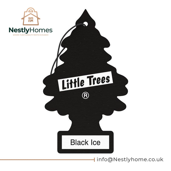 LITTLE TREES CAR FRESHENER BLACK ICE