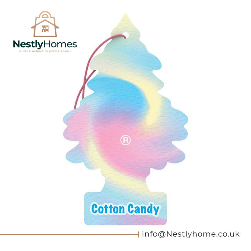 LITTLE TREES CAR FRESHENER COTTON CANDY