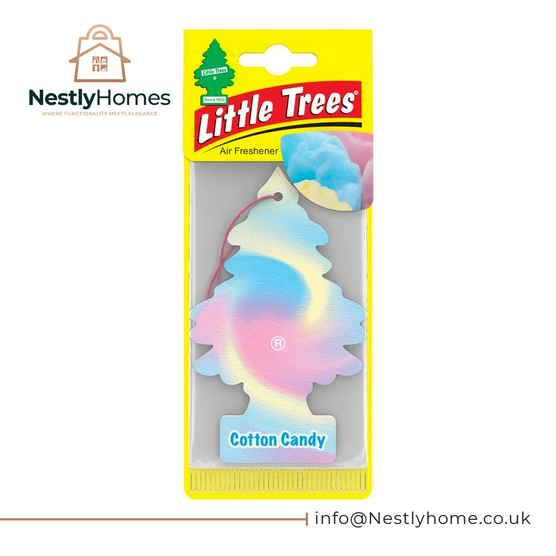 LITTLE TREES CAR FRESHENER COTTON CANDY