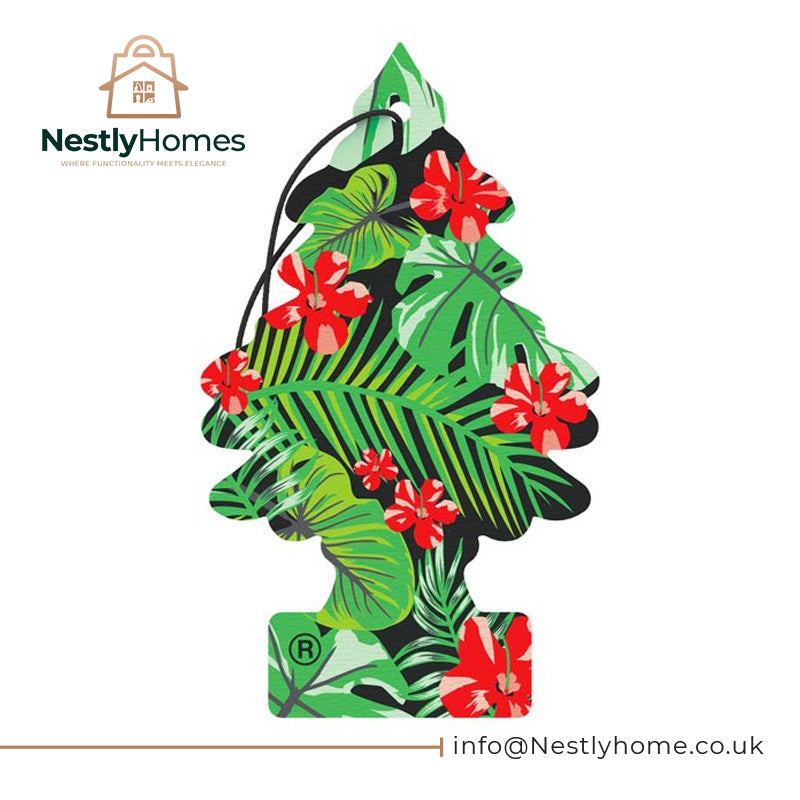 LITTLE TREES CAR FRESHENER LEATHER