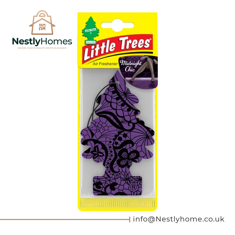 LITTLE TREES CAR FRESHENER MIDNIGHT CHIC