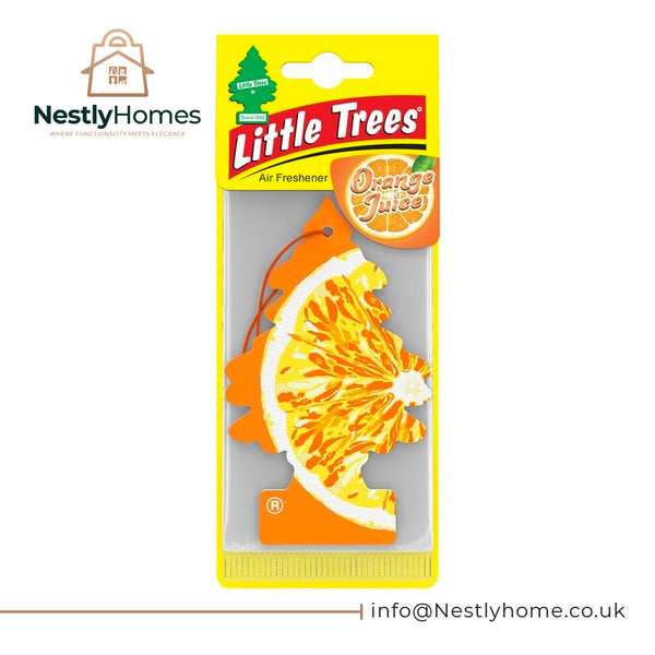 LITTLE TREES CAR FRESHENER ORANGE JUICE
