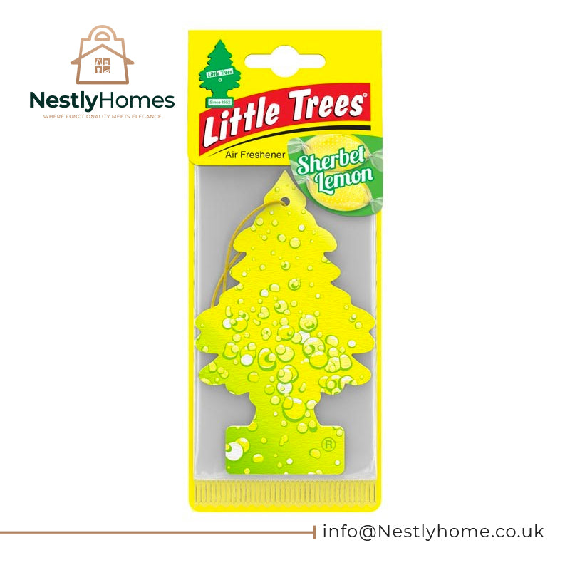 LITTLE TREES CAR FRESHENER SHERBET LEMON