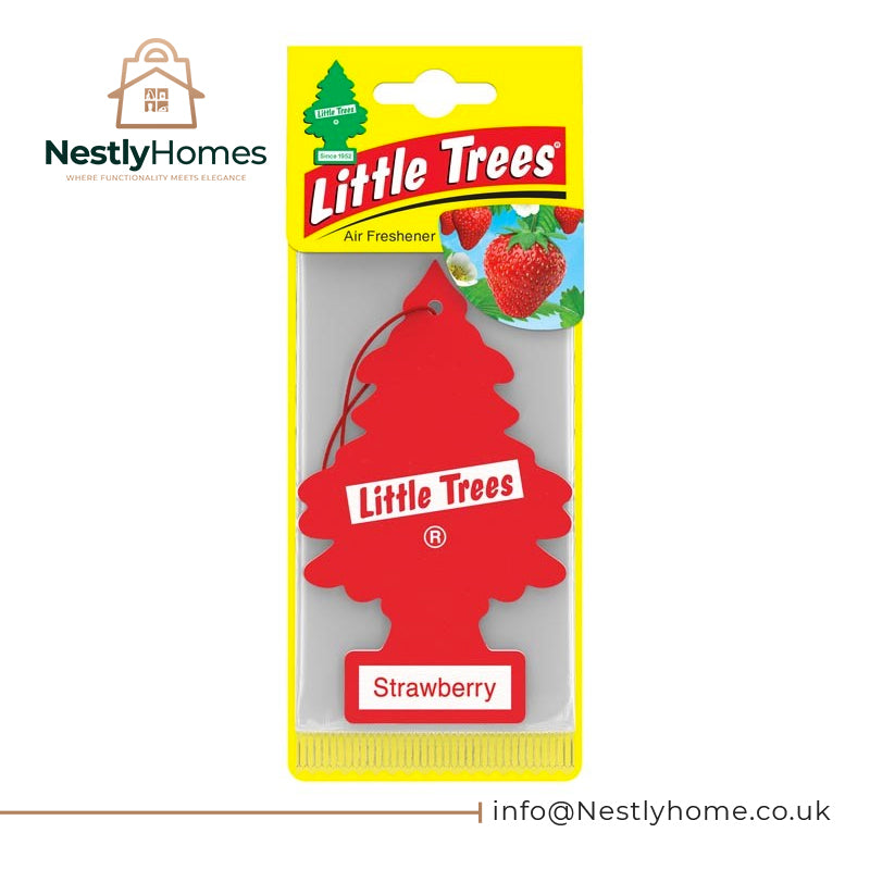 LITTLE TREES CAR FRESHENER STRAWBERRY