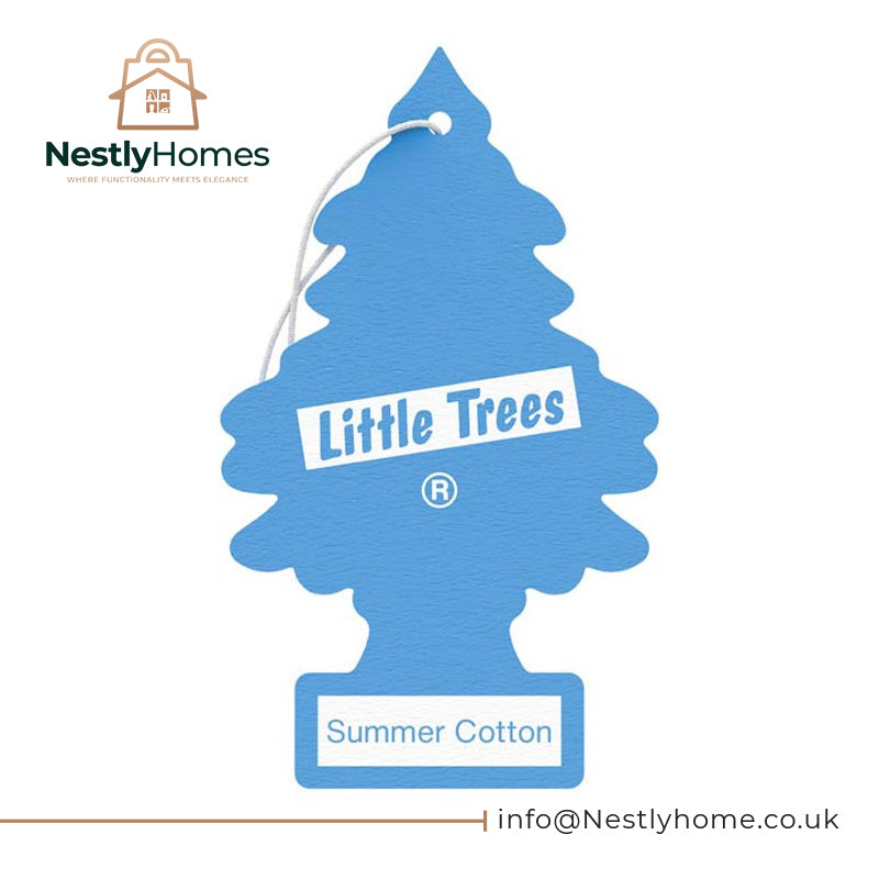 LITTLE TREES CAR FRESHENER SUMMER COTTON