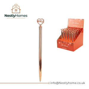 Luxury Love Pen Rose Gold Pk36
