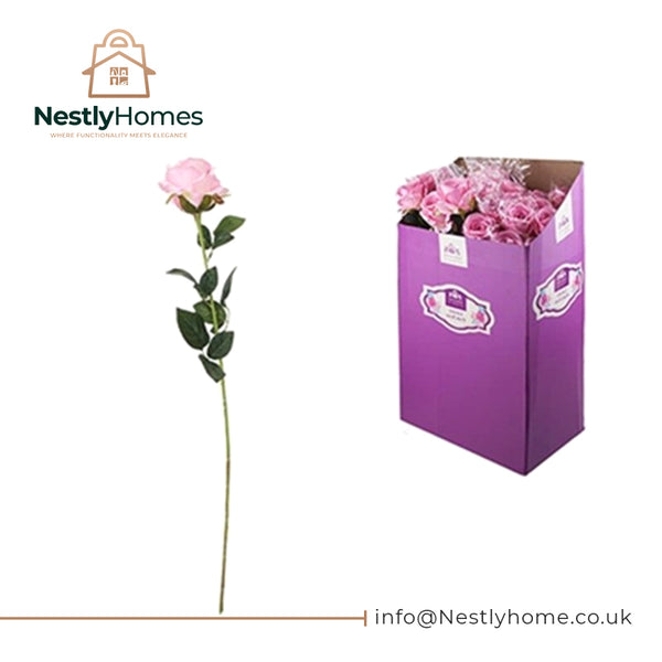 Luxury Pink Rose in Pvc Sleeve