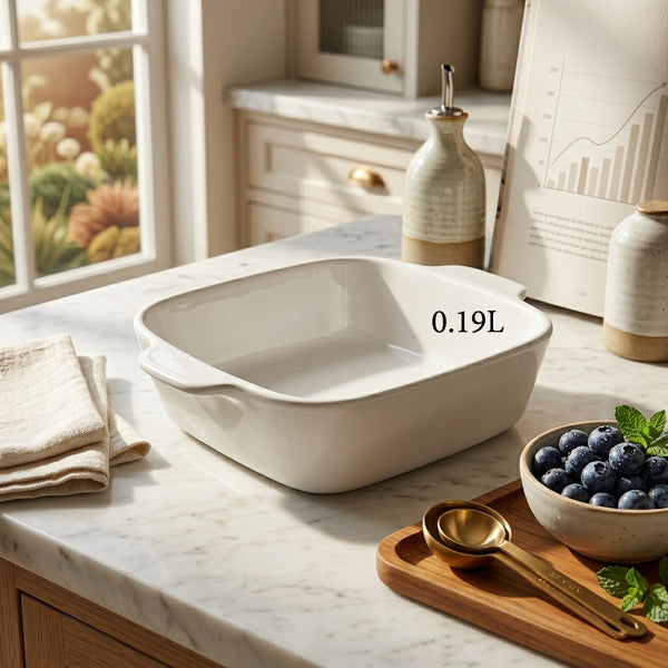 Oven Love Baking Dish Square White 0.19L