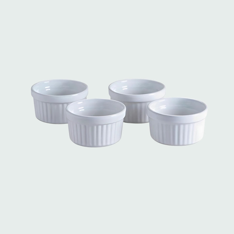 Mason Cash Ceramic Ramekins Set 4