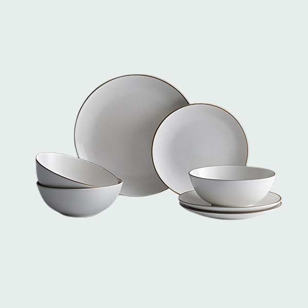 Mason Cash Classic Dinner Set Cream 12Pce