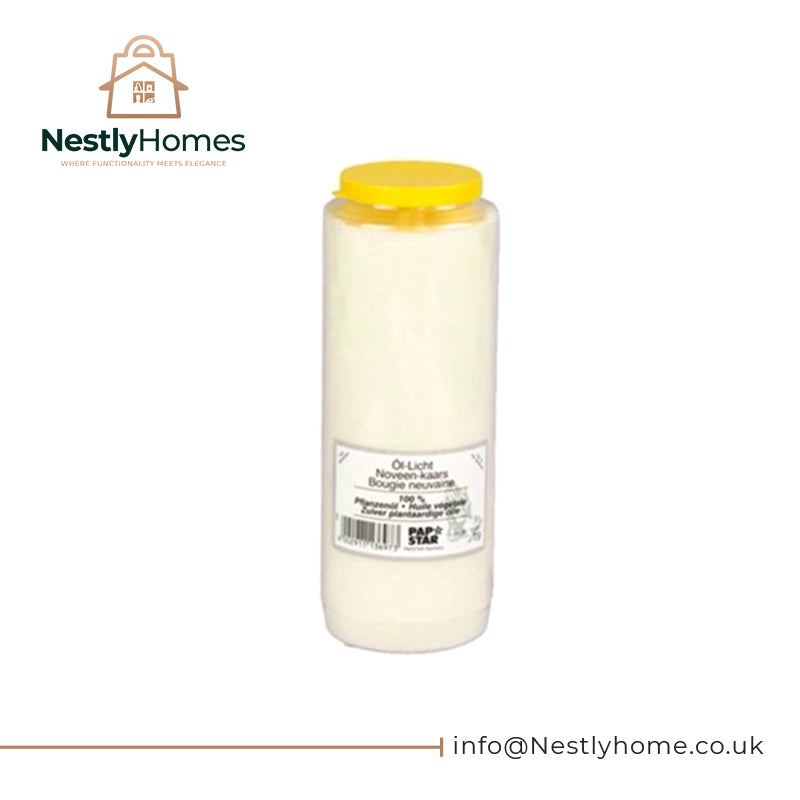 Memorial Candle 204hr Burn Ivory
