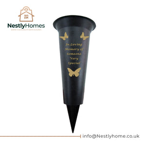 Memorial Plastic Spike in Loving Memory of Someone Special
