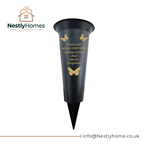 Memorial Plastic Spike Special Mum & Dad