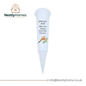 Memoria Plastic Spike White with Robin's Dad