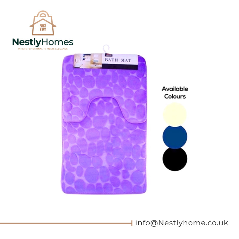 Memory Foam Bath Mats Set Ass